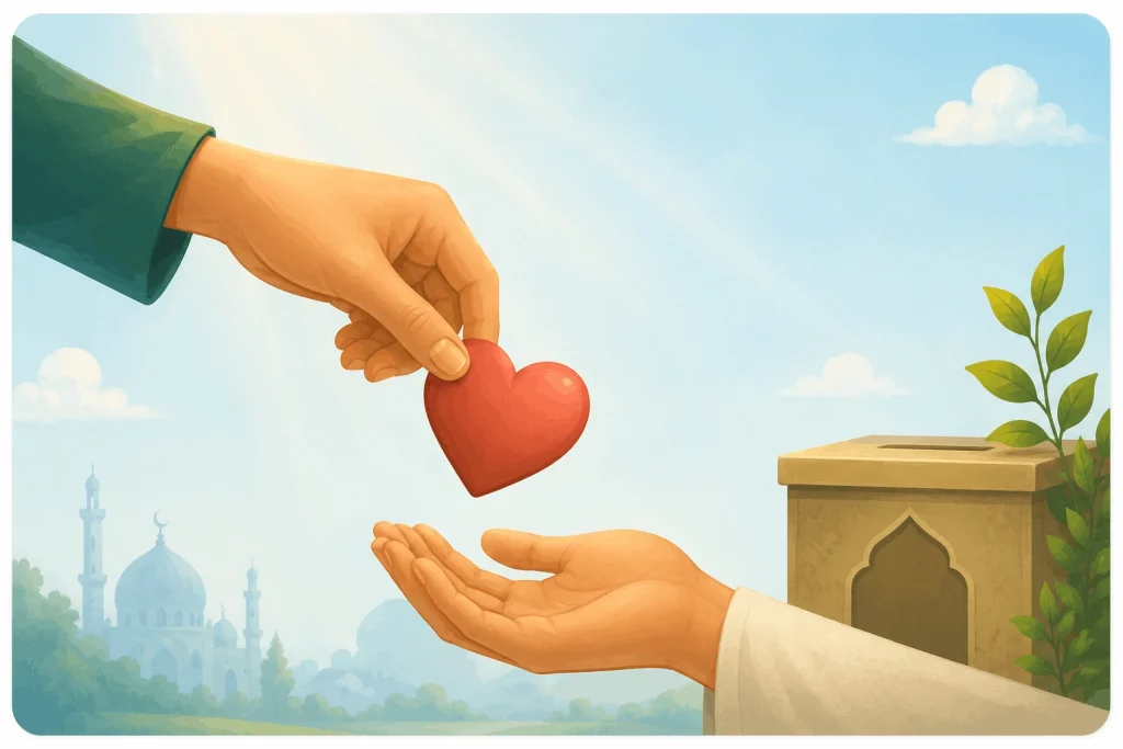 صدقه دادن چیست و چرا در اسلام اهمیت دارد؟