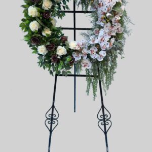 تاج گل ترحیم و تسلیت کد 108