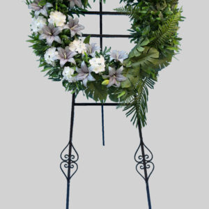 تاج گل ترحیم و تسلیت کد 109